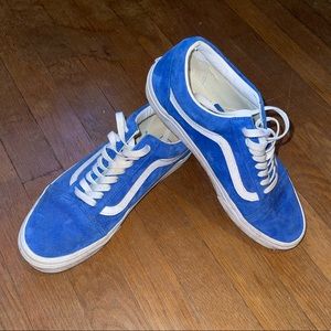 US Mens Size 10 Blue Vans